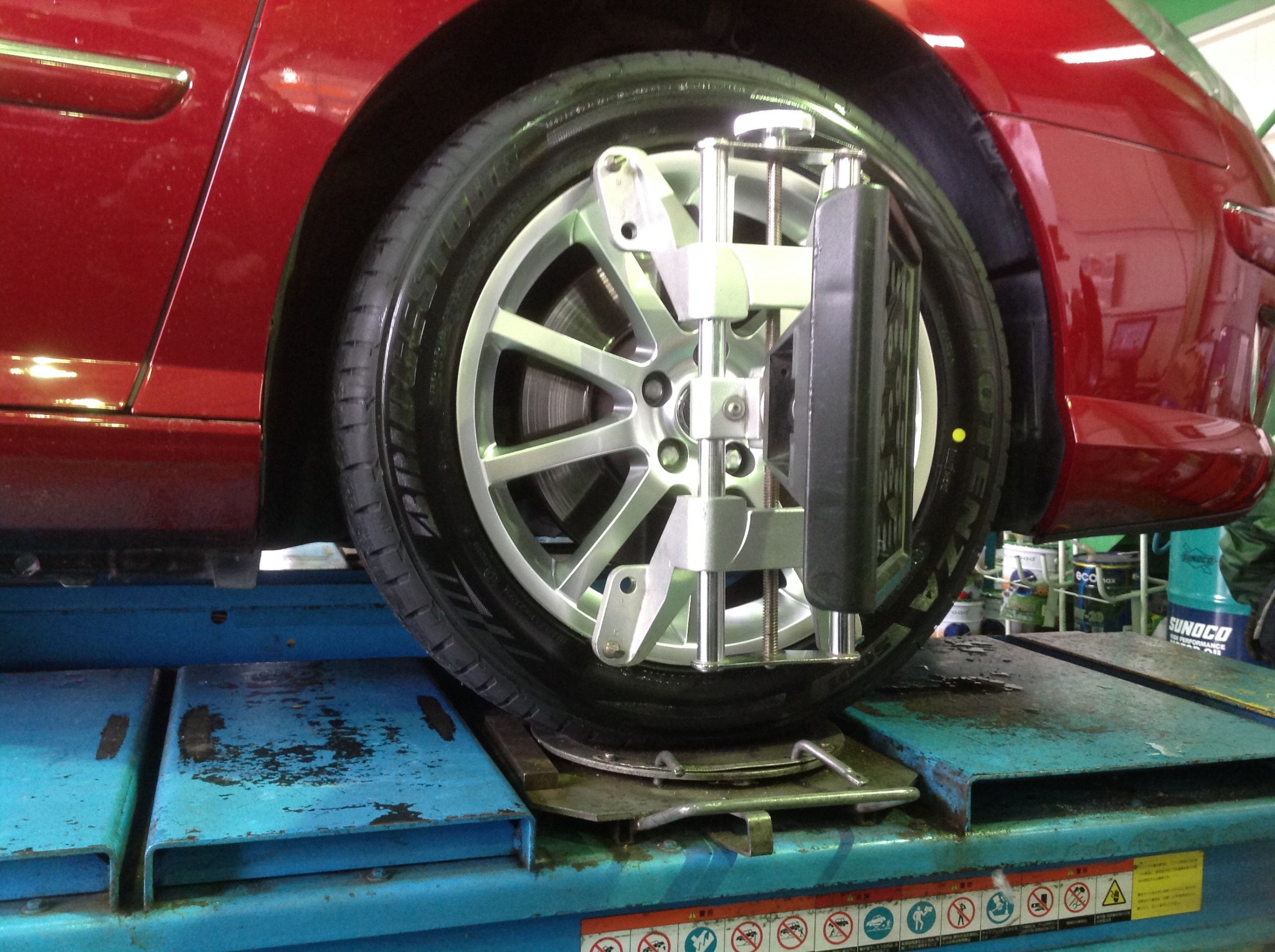 タイヤも新品に♪