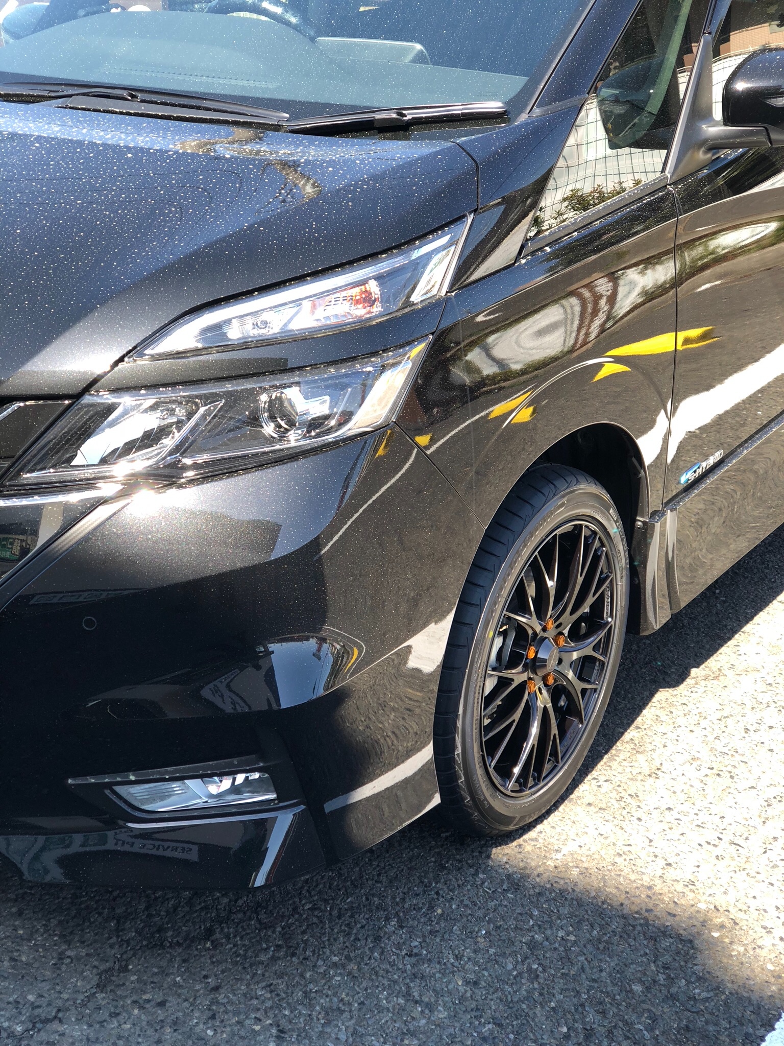 セレナ Ｘ ウェッズスポーツＳＡ７２Ｒ | スタッフ日記 | タイヤ館