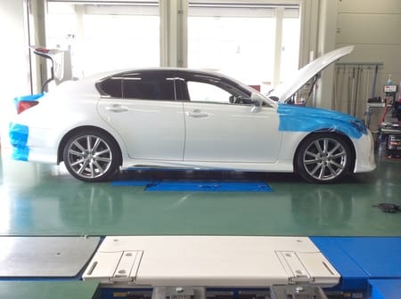 ☆レクサスＧＳ４５０ｈにダウンサスです☆ | サービス事例 | タイヤ館