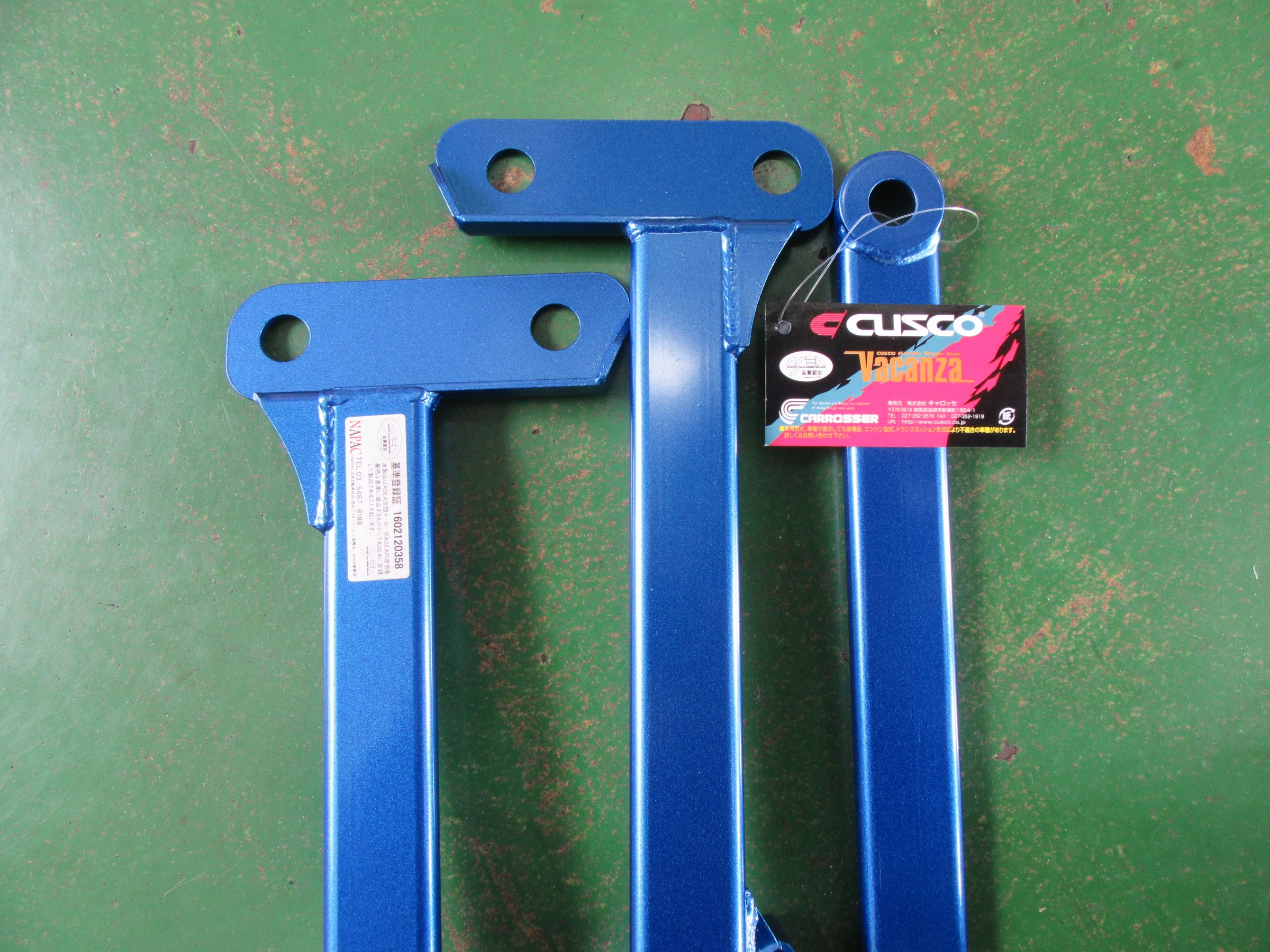 クスコ ストラットバー パワーブレース装着 オデッセイ RC-1 | 店舗お