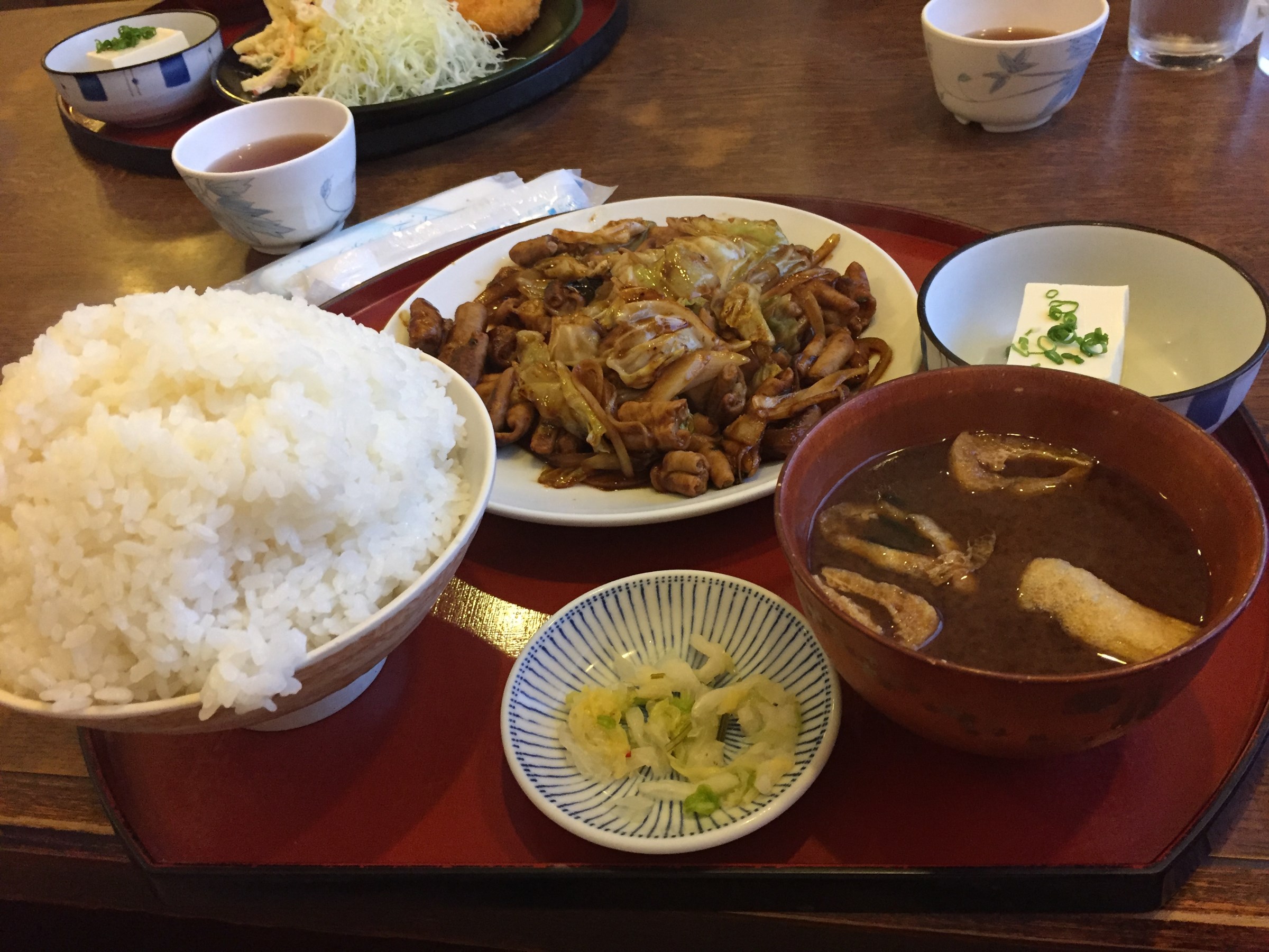 ホルモン定食！