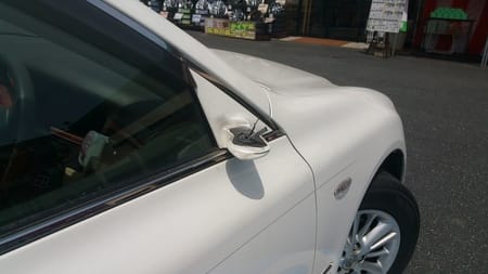 ♪ 修理 板金塗装もおまかせっ！ 18クラウン ミラー交換修理