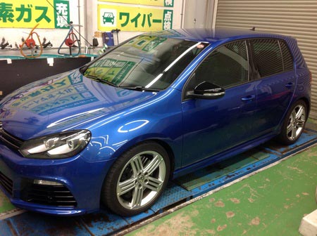 ゴルフ６ｒをカスタム 其の1 スタッフ日記 タイヤ館 青森中央 タイヤからはじまる トータルカーメンテナンス タイヤ館グループ