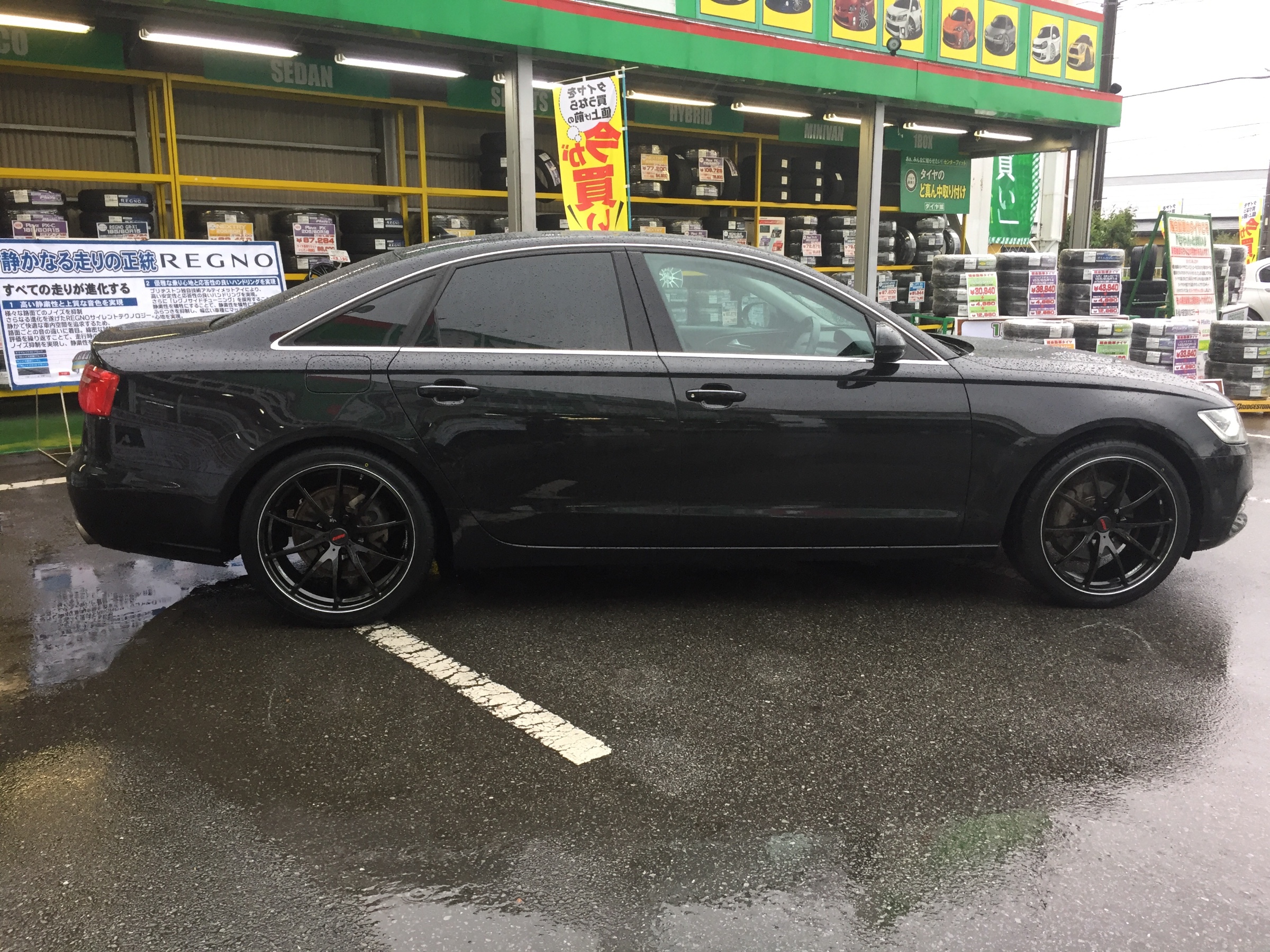 アウディa6タイヤホイール取付 アウディ A6 ホイール タイヤ ホイール関連 タイヤ ホイール交換 谷田部店の作業記録 タイヤ館 つくば谷田部 茨城県のタイヤ カー用品ショップ タイヤからはじまる トータルカーメンテナンス タイヤ館グループ