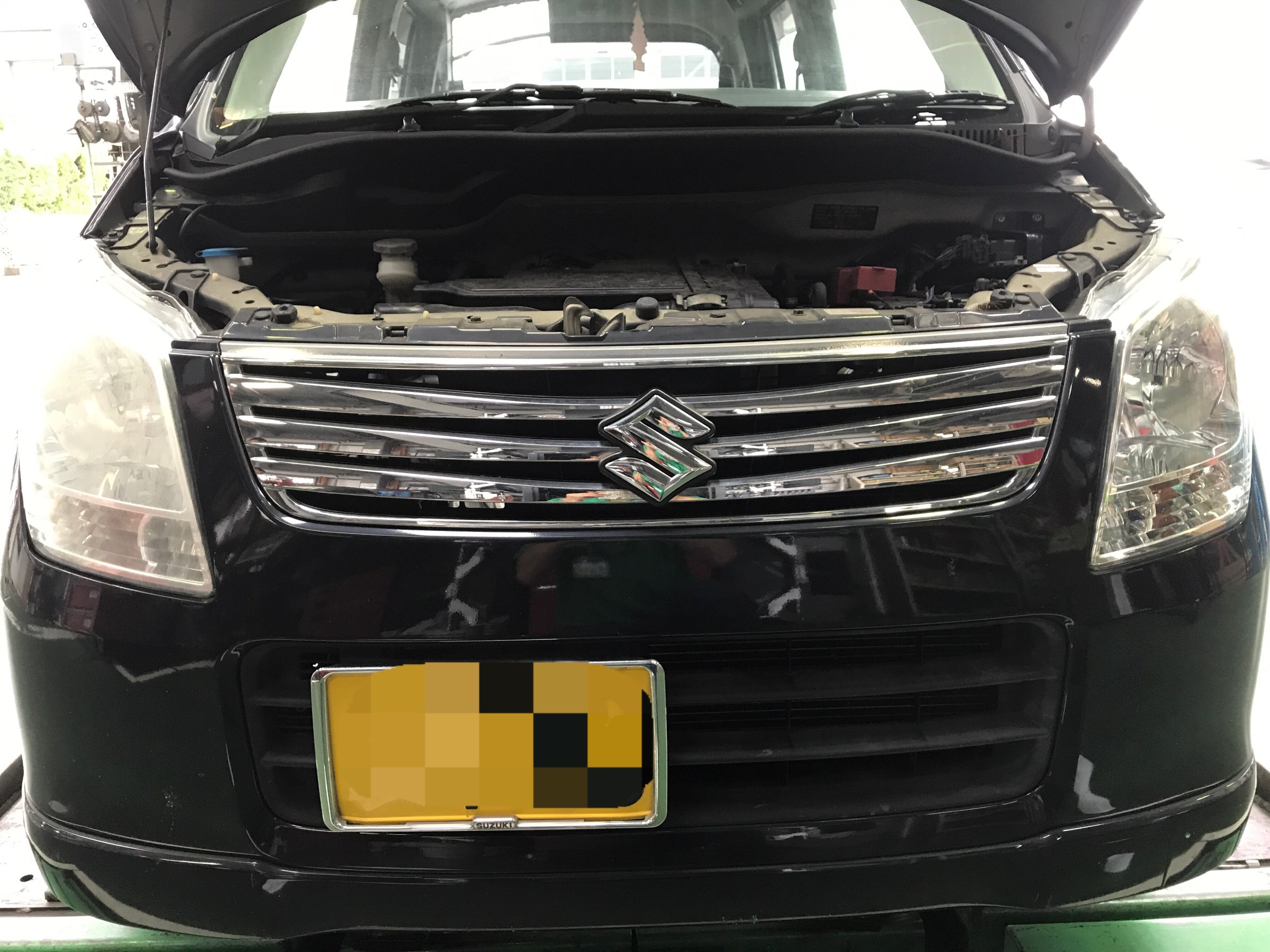 施工前（左）：施工後（右）