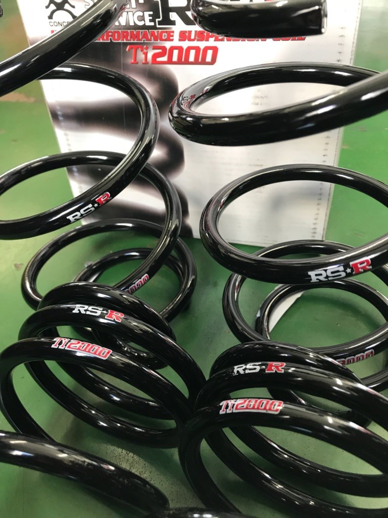 新型リーフ（ZE1） RS☆R Ti2000ダウン 取付 | 店舗おススメ情報