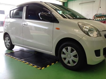 ミラ 車高調 インチアップ サービス事例 タイヤ館 栗東 京都府 滋賀県のタイヤからはじまる トータルカーメンテナンス タイヤ館グループ