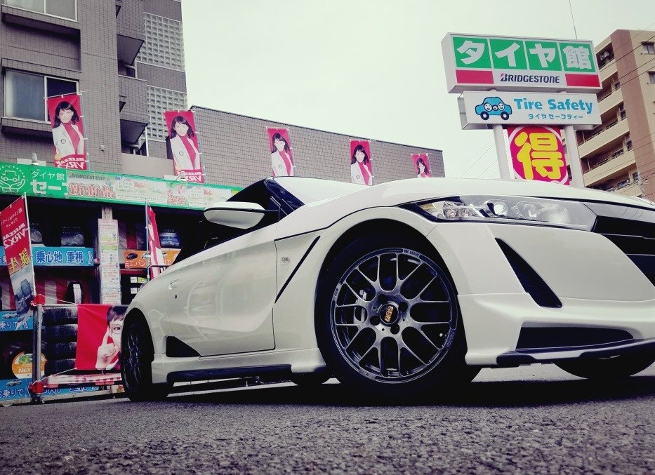 ｓ６６０ ｂｂｓ ホンダ S660 ホイール タイヤ ホイール関連 タイヤ ホイール交換 スタッフ日記 タイヤ館 東京ｅｄｏｇａｗａ 東京都のタイヤ カー用品ショップ タイヤからはじまる トータルカーメンテナンス タイヤ館グループ