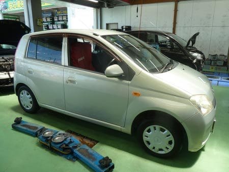 ダイハツ ｌ２５０ミラ ドライブシャフト交換のご紹介です サービス事例 タイヤ館 阿見 茨城県のタイヤ カー用品ショップ タイヤからはじまる トータルカーメンテナンス タイヤ館グループ