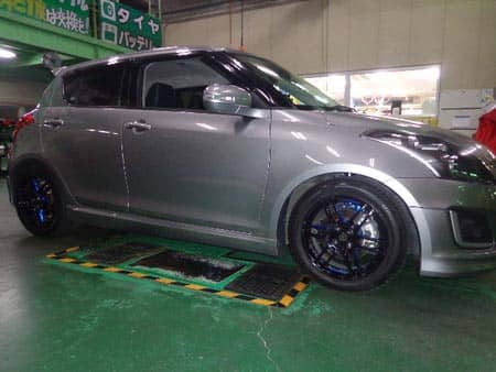 スイフト ｚｃ７２ｓ 車高調取付 スズキ スイフト その他 パーツ取付 足回り関係取付 スタッフ日記 タイヤ館 磐田 タイヤからはじまる トータルカーメンテナンス タイヤ館グループ