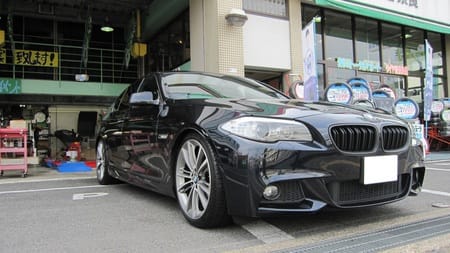 ｂｍｗ ｆ10の車高調取付 Bmw 5シリーズ その他 パーツ取付 サスペンション取付 サービス事例 タイヤ館 奈良 奈良県のタイヤ カー用品ショップ タイヤからはじまる トータルカーメンテナンス タイヤ館グループ