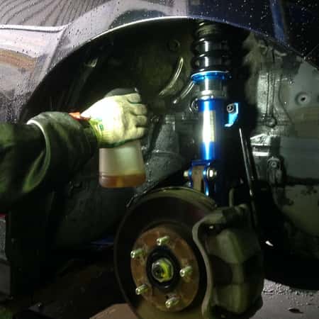 車高調にも防錆コートいかがでしょ ホンダ オデッセイ スタッフ日記 タイヤ館 上越 新潟県のタイヤ カー用品ショップ タイヤからはじまる トータルカーメンテナンス タイヤ館グループ