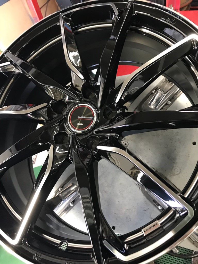 新型リーフ（ZE1） レオニス グレイラアルファ 19インチ 取付 | 店舗お