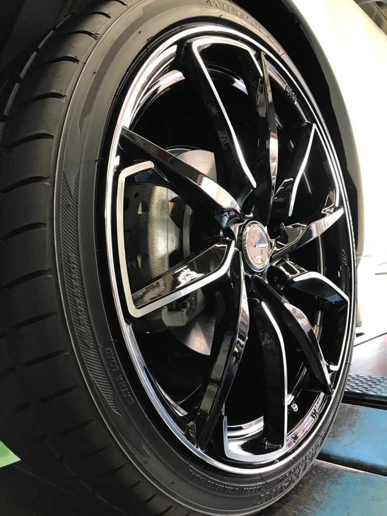 タイヤ交換対象】ニッサン リーフ ZE1 WEDS レオニス LM BMC/ミラー