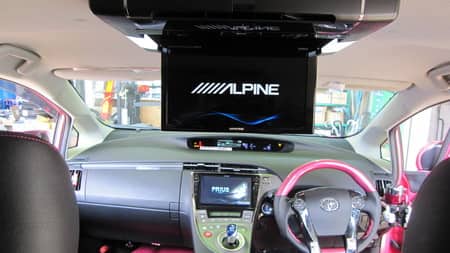 トヨタ プリウス ZVW30 ナビ取り付け アルパイン BIGX 9インチ