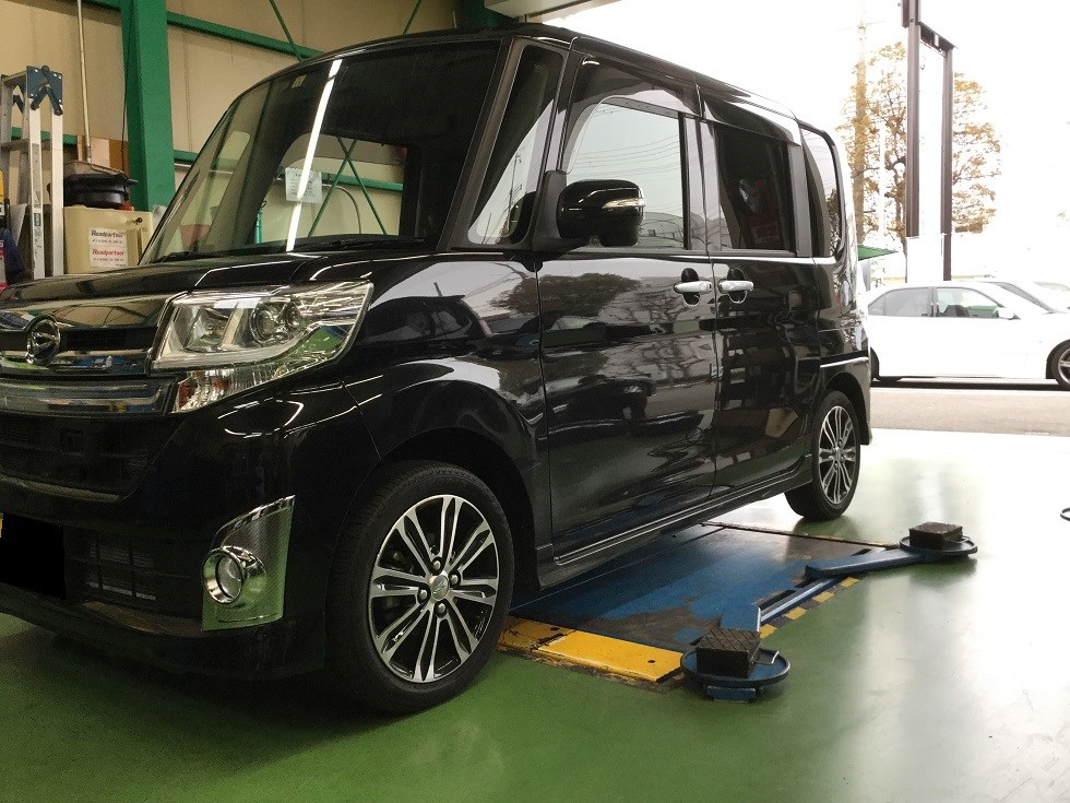 テイン車高調取付け | ダイハツ タント その他 | サービス事例