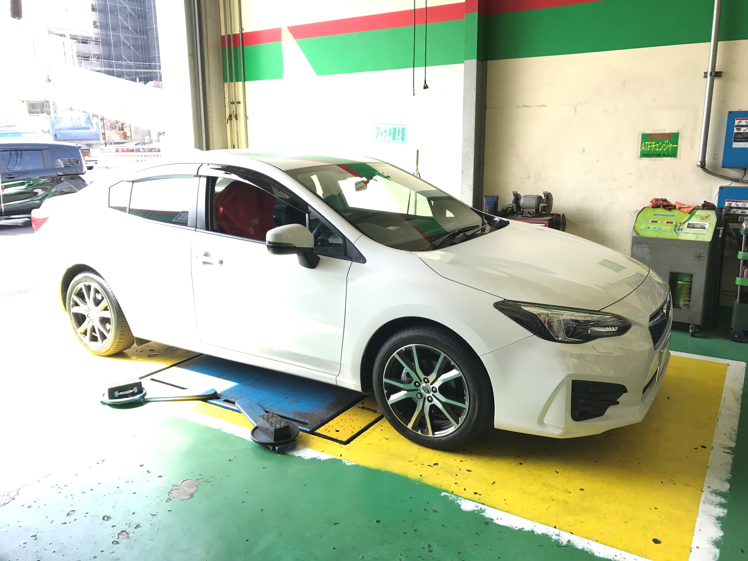 新型 インプレッサ に プローバ スポーツスプリング取付 スバル インプレッサセダン パーツ取付 足回り関係取付 スタッフ日記 タイヤ館 １２２鳩ヶ谷 タイヤからはじまる トータルカーメンテナンス タイヤ館グループ