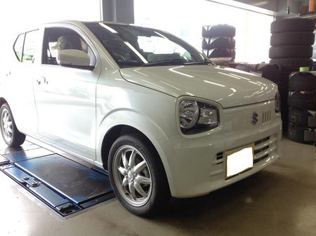 新型アルトホイール交換♪ | スタッフ日記 | タイヤ館 池上 | 東京都の