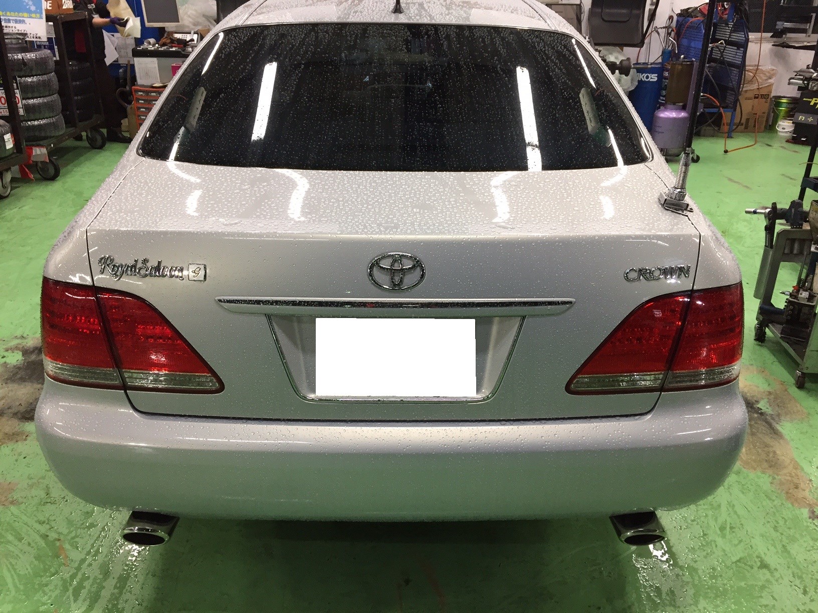 トヨタ GRS180・クラウン】マフラーカッターの取付です。 | トヨタ ...