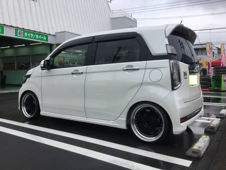 ホンダ Ｎ－ワゴン 車高調アルミセットお取り付け | サービス事例