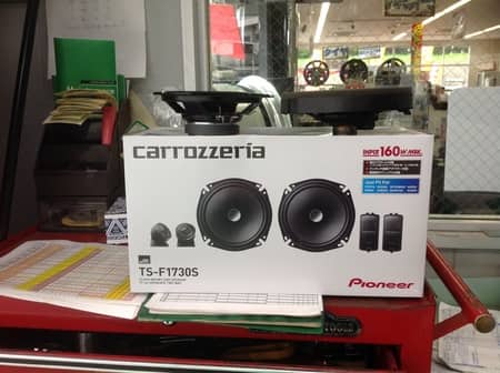 カロッツェリア　TS-F1730S  スピーカーセット Amazon.co.jp: Pioneer カスタムフィットスピーカー TS-F1730S
