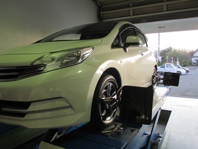 NH100Cとアライメント調整