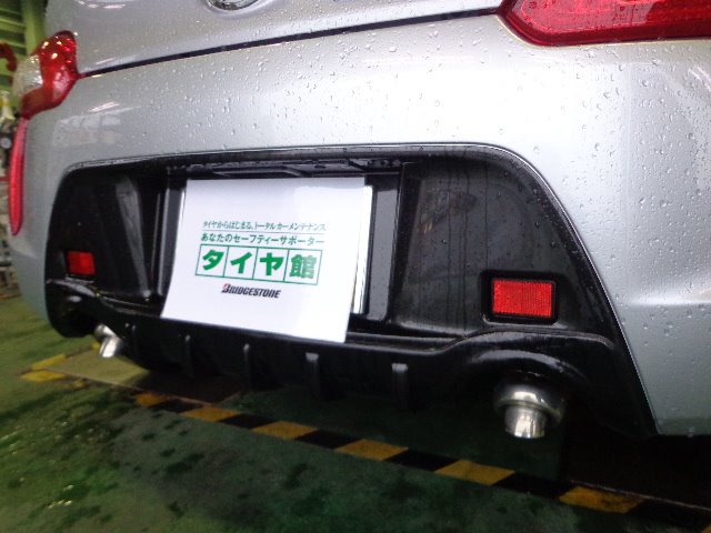 新型コペン(LA400K)用マフラー HKS LEGA MAX プレミアム取付