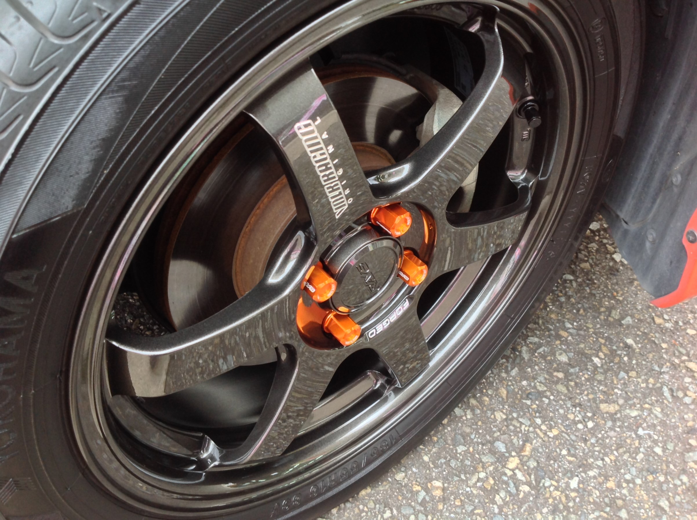 フィットｒｓ Ge8 に 超軽量 ｔｅ３７ ｓｏｎｉｃ をお取り付けしました ホンダ フィット ホイール タイヤ ホイール関連 タイヤ ホイール交換 スタッフ日記 タイヤ館 和田山 兵庫県のタイヤ カー用品ショップ タイヤからはじまる トータルカー
