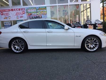 BMW5シリーズのインチUPです。 | BMW 5シリーズ ホイール タイヤ