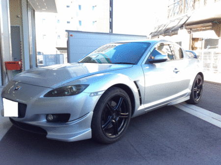 マツダ Rx 8のフルエアロ装着完了 サービス事例 タイヤ館 鳴海 タイヤからはじまる トータルカーメンテナンス タイヤ館グループ