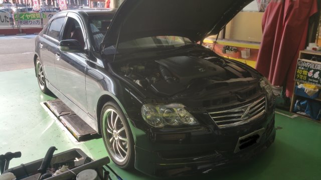 Mark X ｇｒｘ1 Tein車高調装着っ トヨタ マークx その他 パーツ取付 サスペンション取付 取り付け 施工事例集 タイヤ館 福岡西 タイヤからはじまる トータルカーメンテナンス タイヤ館グループ