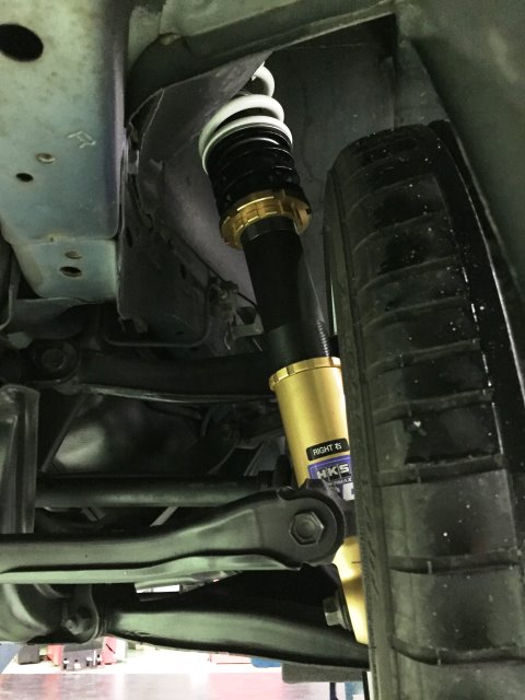 シルビア Ｓ１５ 車高調取り付け | 日産 シルビア その他 パーツ取付