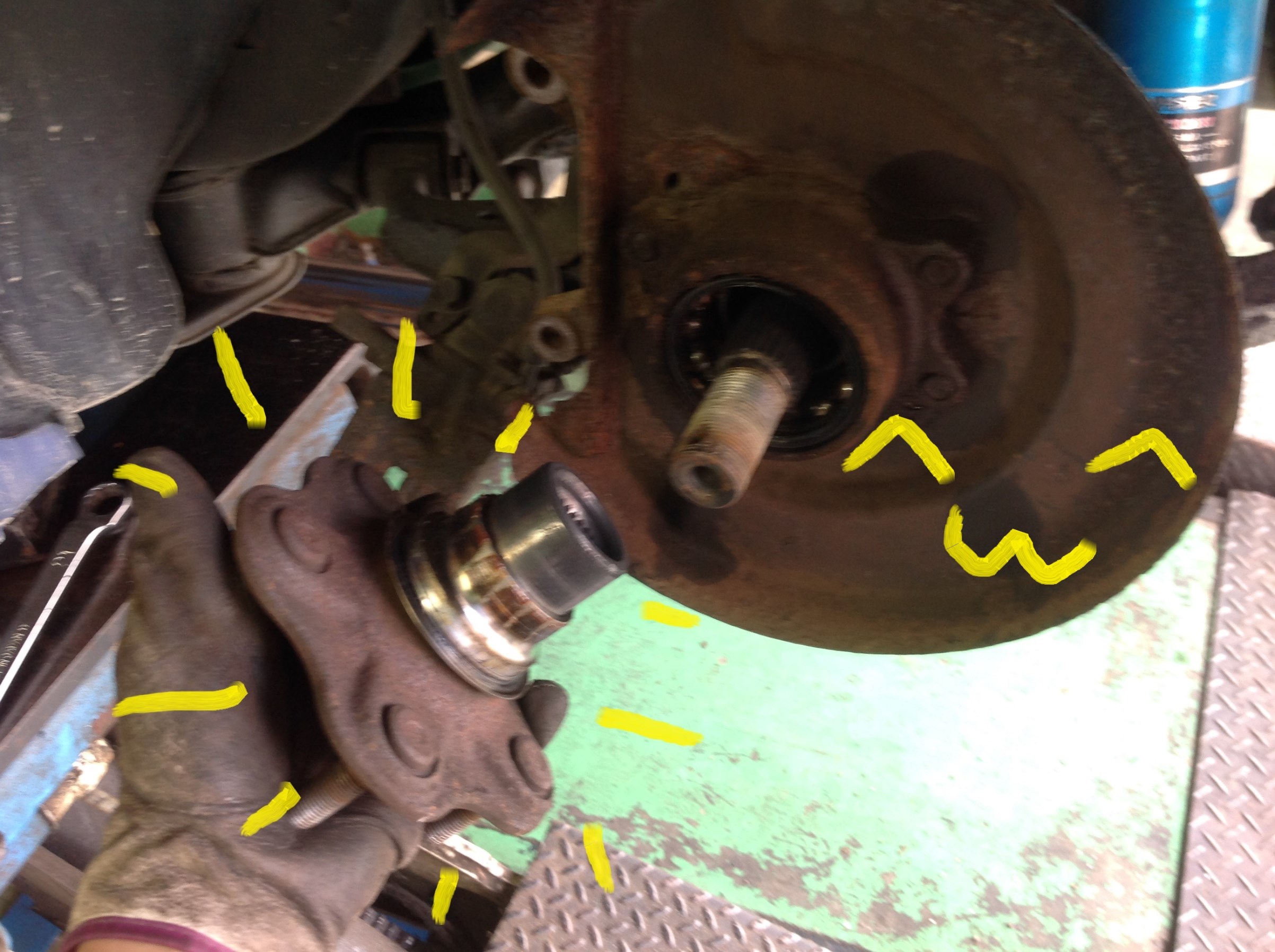 シルビアS15 純正 リア ナックル ハブ アッセンブリー www