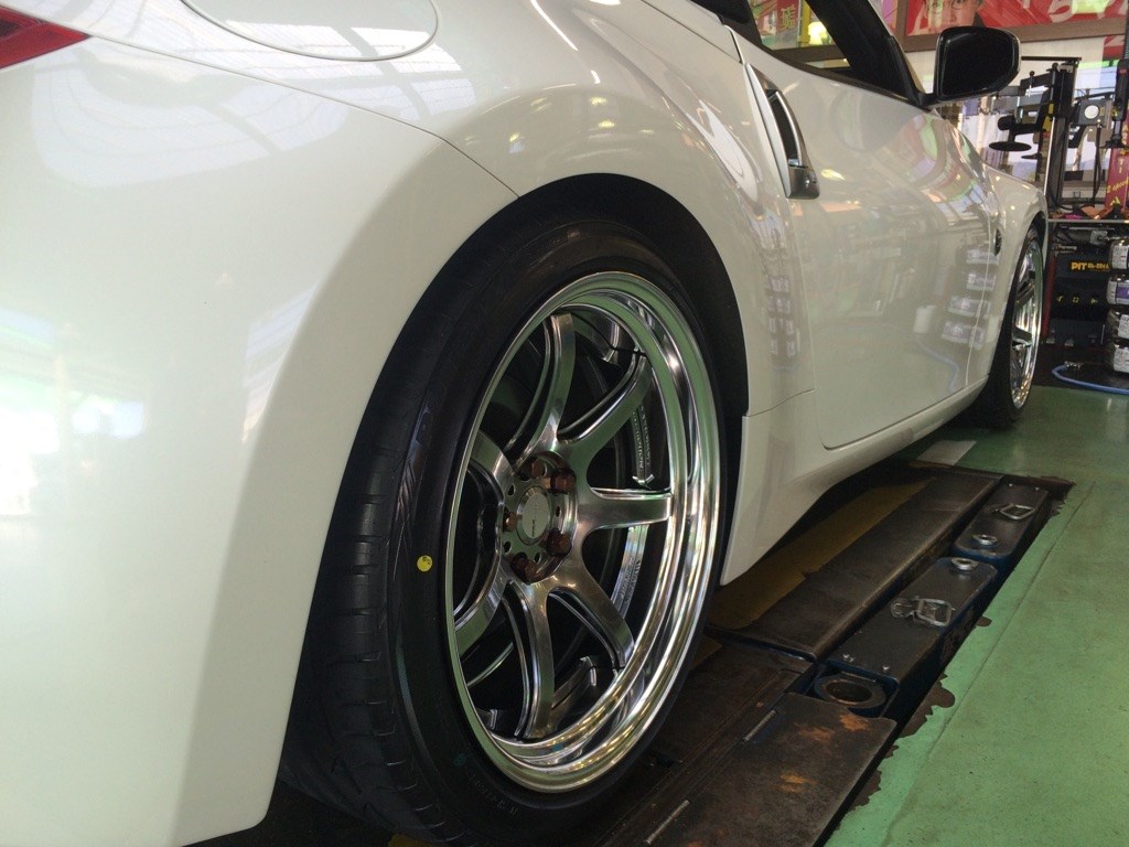 Z34 WORK 19インチ ワークエモーション・T7R 2P | 日産 フェアレディZ