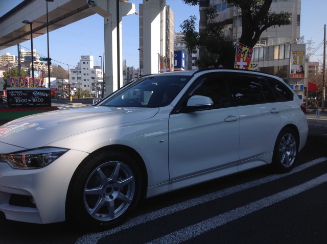 BMW F31 スタッドレスタイヤ&ホイールセット取付‼︎ | 店舗お