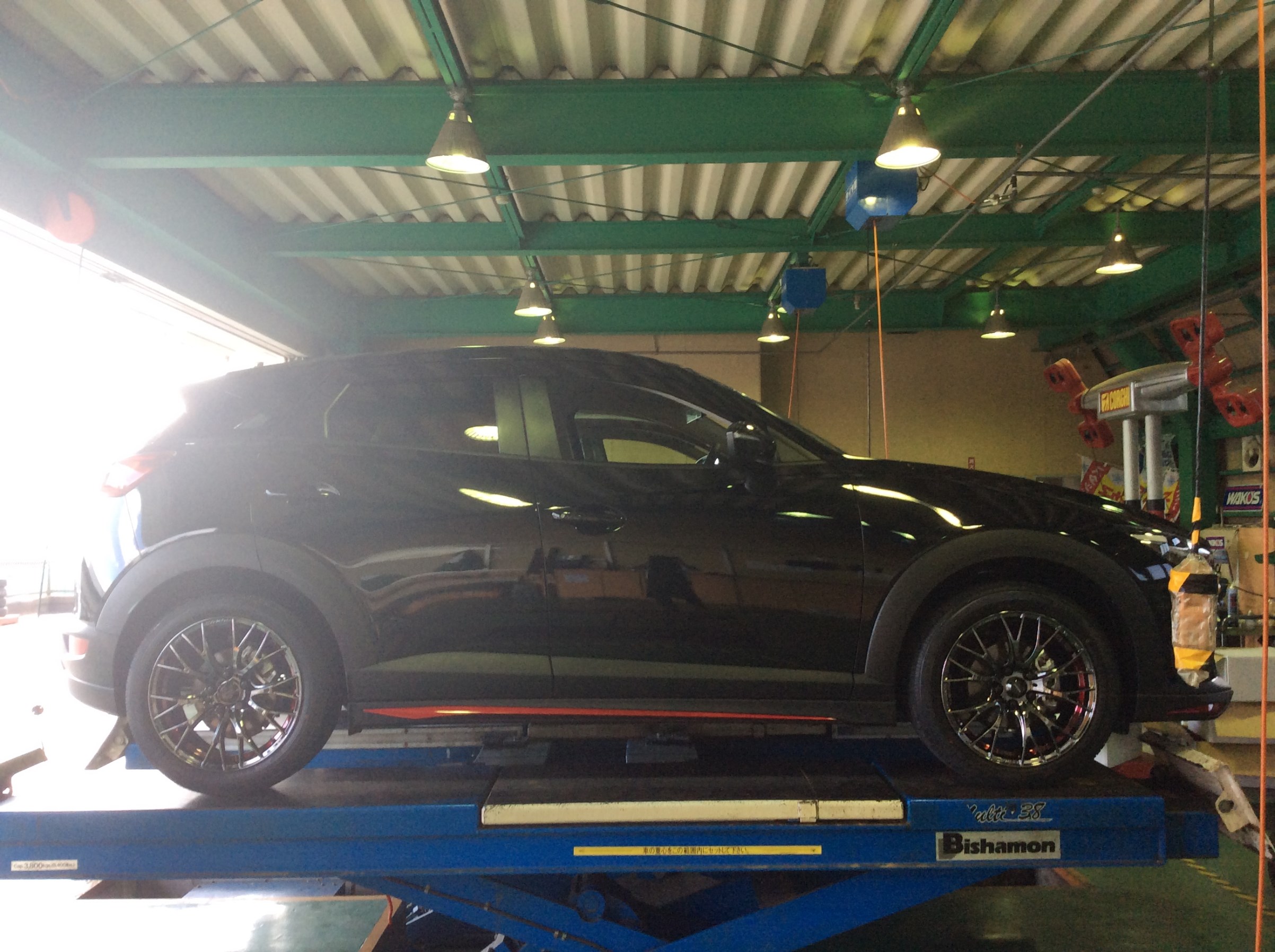 マツダ CX-3 ウェッズスポーツSA20R取付！！ | マツダ CX-3 ホイール