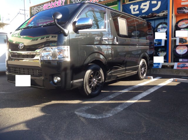 ハイエース スタッドレスセット取り付け | 店舗おススメ情報