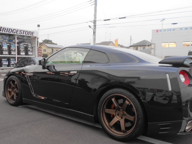 Gtr にrays Te37 Ultra 装着 サービス事例 タイヤ館 多摩境 タイヤからはじまる トータルカーメンテナンス タイヤ館グループ