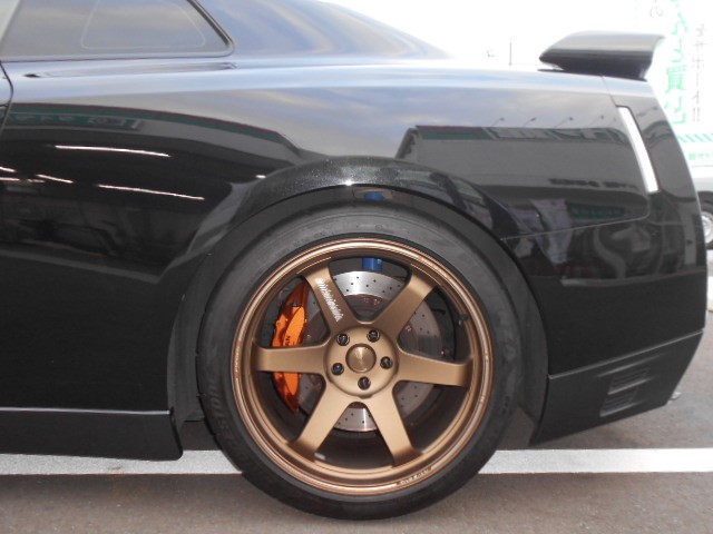 Gtr にrays Te37 Ultra 装着 サービス事例 タイヤ館 多摩境 タイヤからはじまる トータルカーメンテナンス タイヤ館グループ