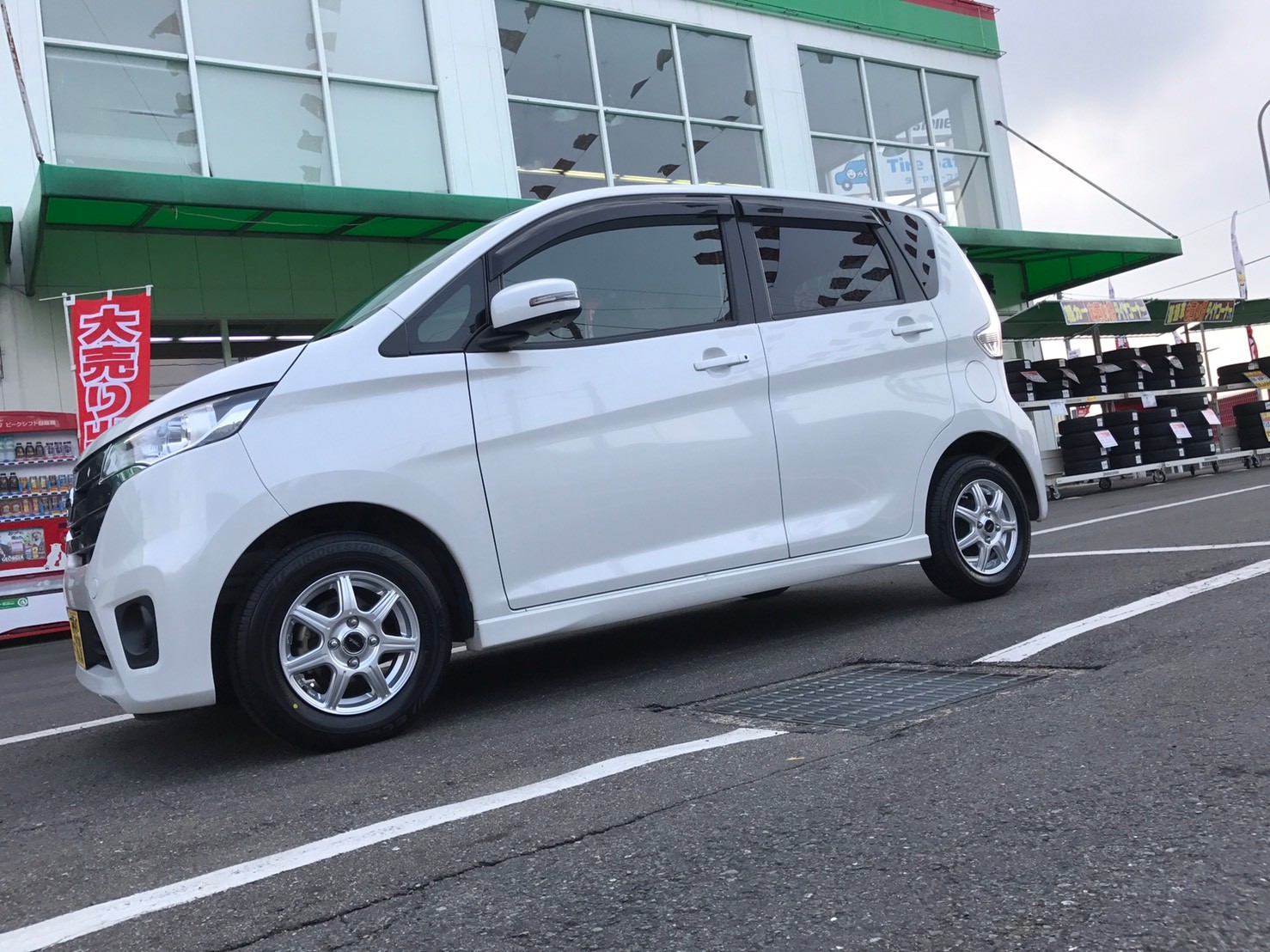 DAYS タイヤホイール交換！ | 日産 デイズ ホイール タイヤ・ホイール