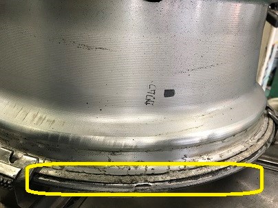 原因不明のパンク サービス事例 タイヤ館 花見川 千葉県のタイヤ カー用品ショップ タイヤからはじまる トータルカーメンテナンス タイヤ館グループ
