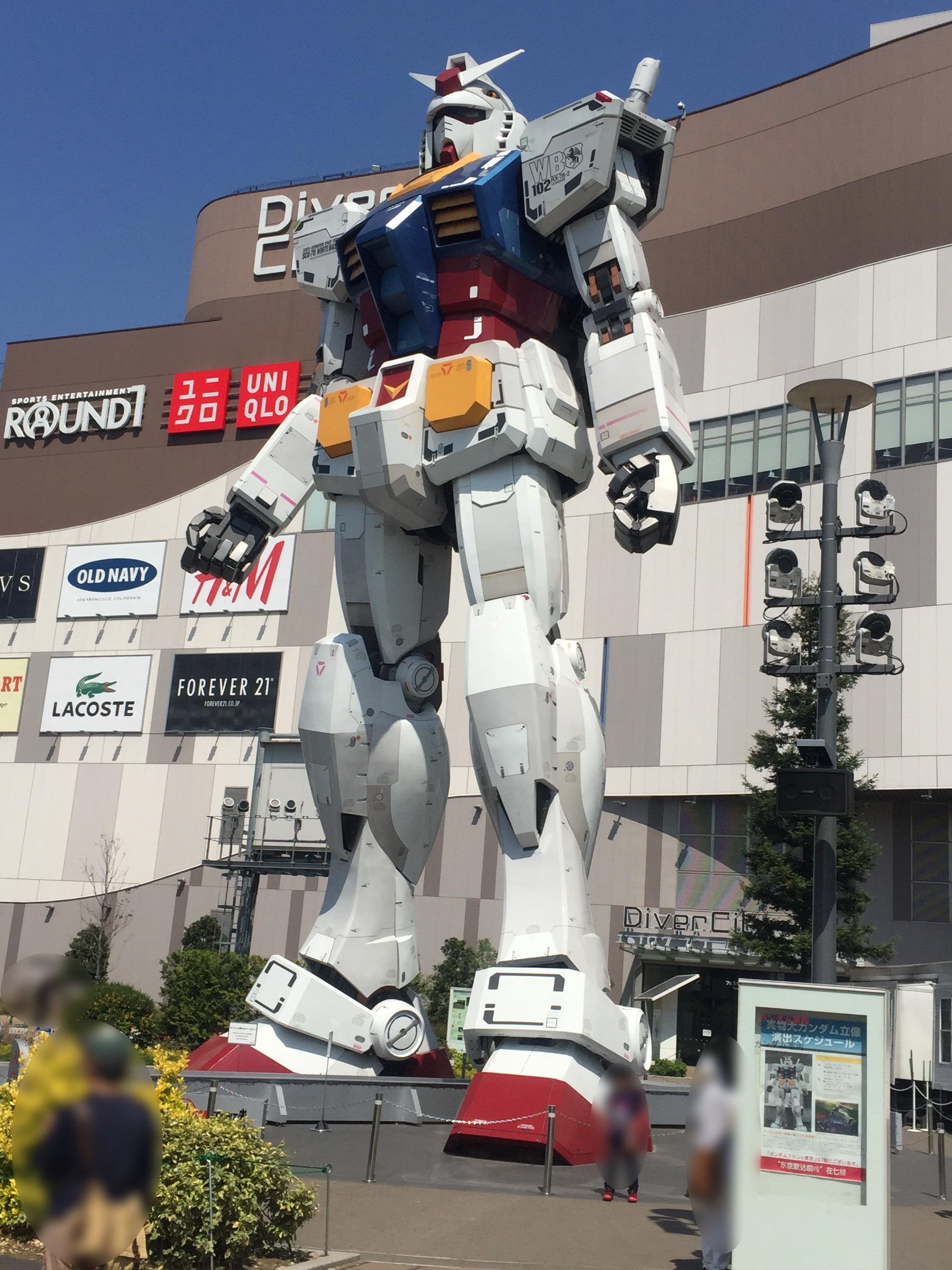 お台場ユニコーンガンダム スタッフ日記 タイヤ館 成瀬 タイヤからはじまる トータルカーメンテナンス タイヤ館グループ