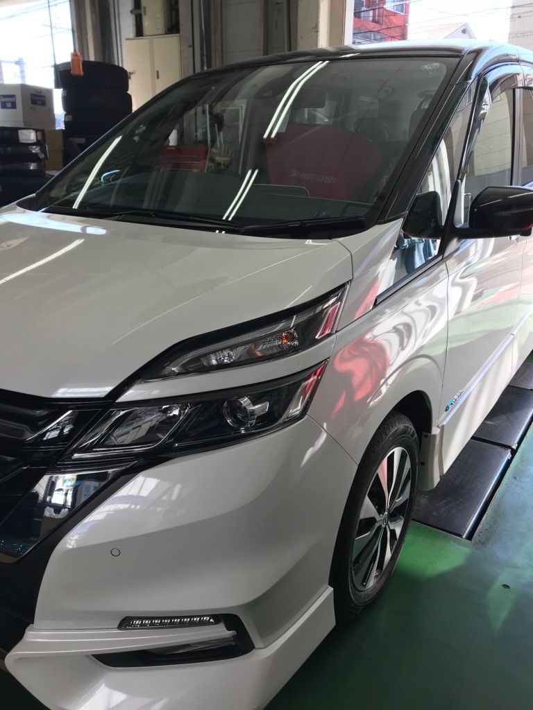 C27セレナ ハイウェイスター IMPULスポーツコイルスプリング 取付