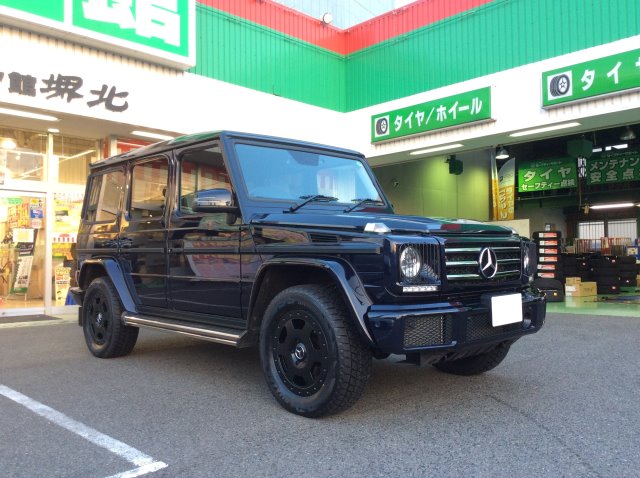 スタッドレス付けてもカッコいい・・・』 | メルセデス・ベンツ G