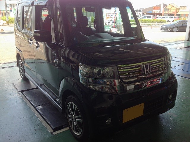 N Box Etc車載器取付 ホンダ N Box その他 パーツ取付 各種用品取付 作業紹介 タイヤ館 森町通り タイヤからはじまる トータルカーメンテナンス タイヤ館グループ