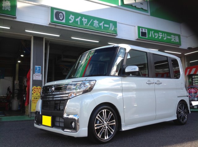 La600sタントカスタム車高調 サービス事例 タイヤ館 梅坪 愛知県 三重県のタイヤ カー用品ショップ タイヤからはじまる トータルカーメンテナンス タイヤ館グループ