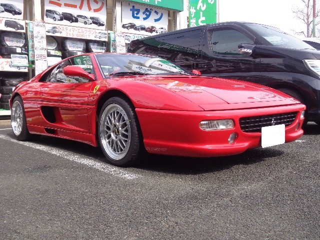 Ferrari【F355】にBBS LMを取り付けしました。 | 店舗お 