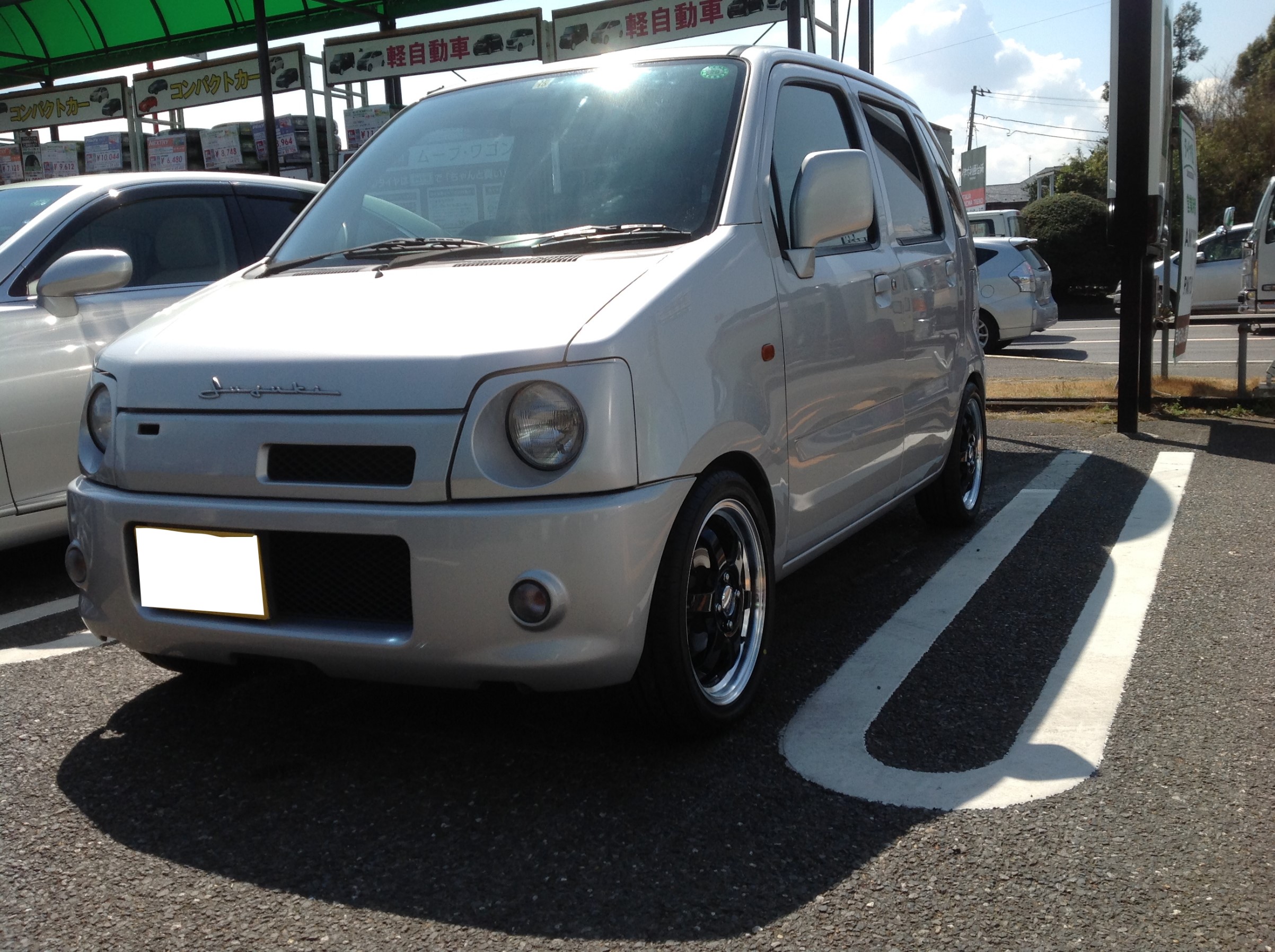 スズキ・ワゴンR（MC22S）】アルミホイールの交換をしました