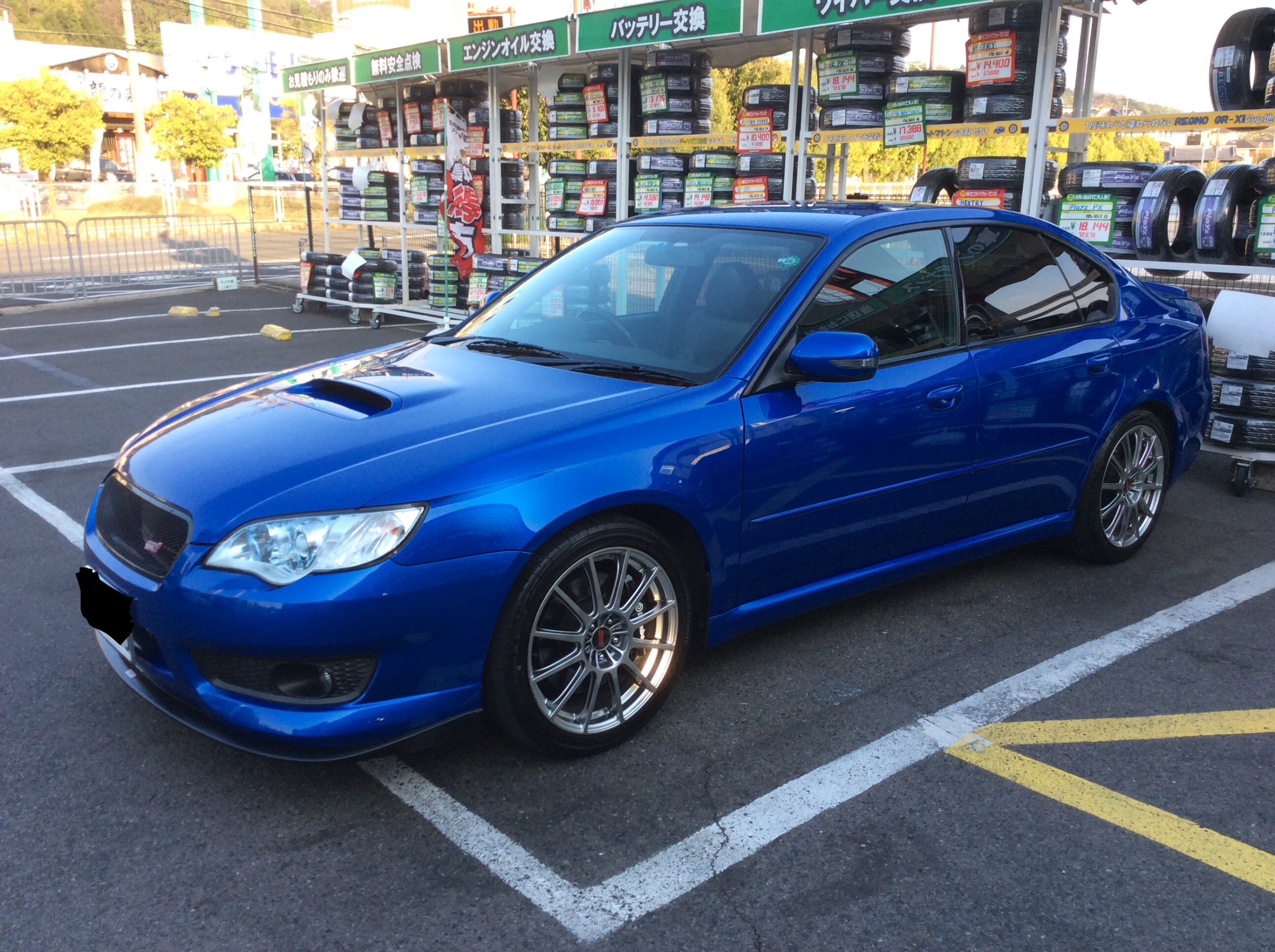 レガシィB4 STI ビルシュタイン交換！ | スバル レガシィB4 その他