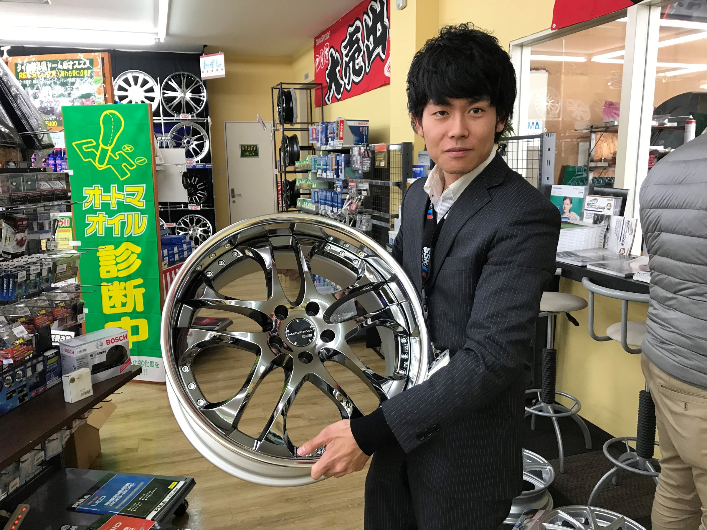ＳＳＲ ミネルバ 復活！！ | 札幌ドーム前の日常♬ | タイヤ館 札幌